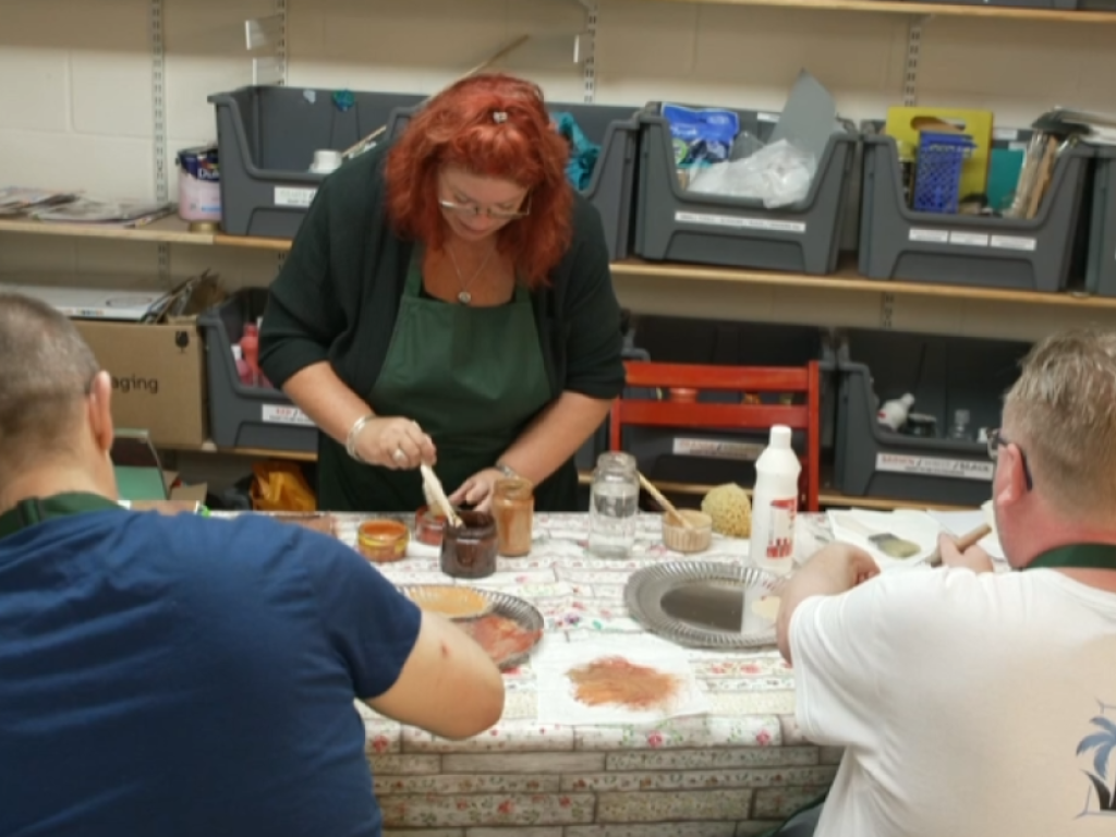 BBC South Today Visits Making Theatre Gaining Skills!