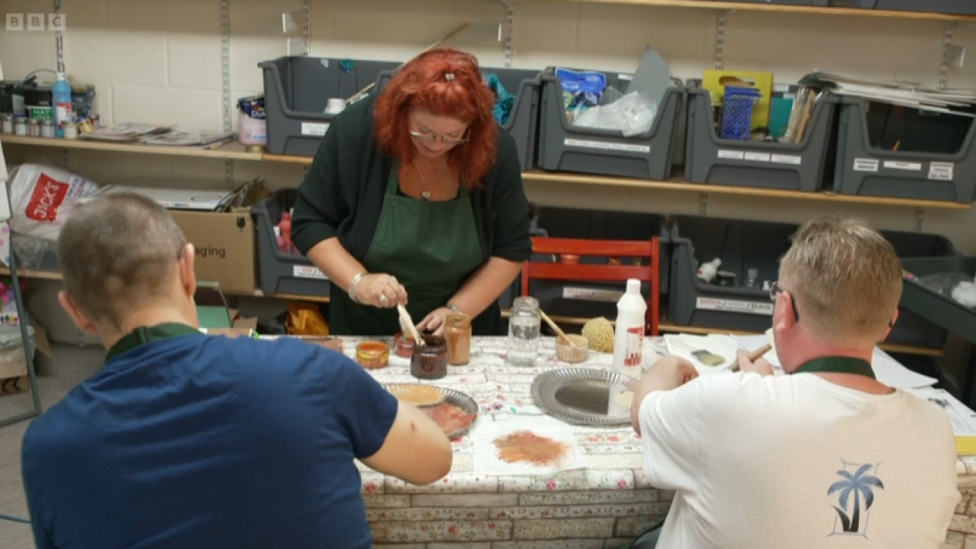 BBC South Today Visits Making Theatre Gaining Skills!